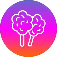 Cotton Candy Vector Icon Design