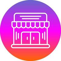 diseño de icono de vector de tienda