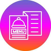 Menu Vector Icon Design