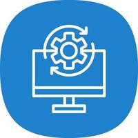 Operational SYstem Vector Icon Design