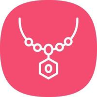 Necklace Vector Icon Design