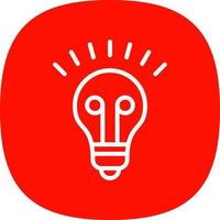 Light Bulb Vector Icon Design