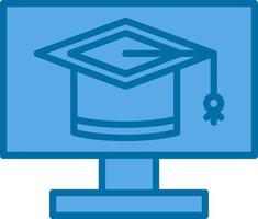 E Learning Vector Icon Design