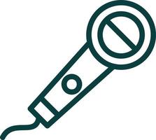 Mike Vector Icon Design