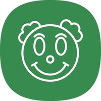 Clown Vector Icon Design