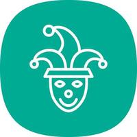 Jester Vector Icon Design