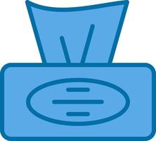 Tissue Box Vector Icon Design
