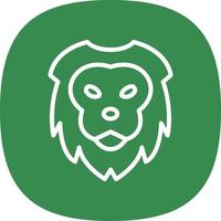 Lion Vector Icon Design