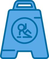 Wet Floor Vector Icon Design