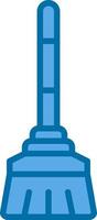 Broom Vector Icon Design