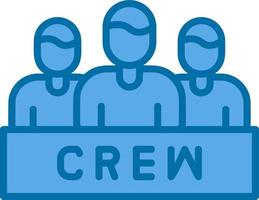 Crew Vector Icon Design