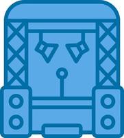 Stage Vector Icon Design