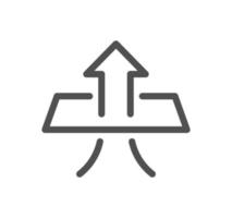Fabric properties related icon outline and linear vector. vector