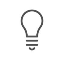 Electric and energy related icon outline and linear vector. vector