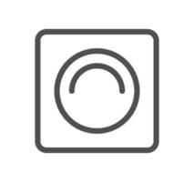 Electric and energy related icon outline and linear vector. vector