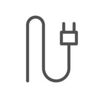 Computer and component related icon outline and linear vector. vector