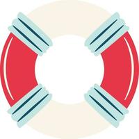 Life buoy illustration vector