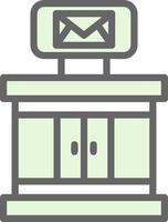 Post Office Vector Icon Design