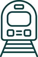 diseño de icono de vector de tren