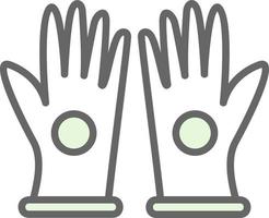 Gloves Vector Icon Design