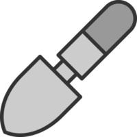 Trowel Vector Icon Design