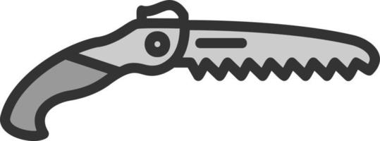 Sawing Vector Icon Design