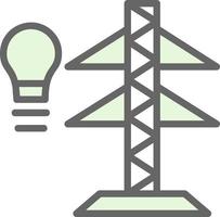 Electricity Vector Icon Design