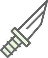 Knife Vector Icon Design