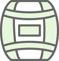 Barrel Vector Icon Design