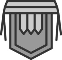 Skirt Vector Icon Design