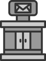 Post Office Vector Icon Design