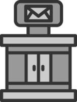 Post Office Vector Icon Design