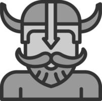 diseño de icono de vector vikingo