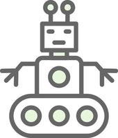 Robot Arm Vector Icon Design