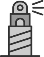 Lighthouse Vector Icon Design