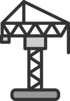 Crane Vector Icon Design