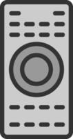 Remote Control Vector Icon Design