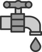 Faucet Vector Icon Design