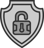 Padlock Vector Icon Design