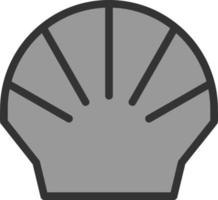 Shell Vector Icon Design