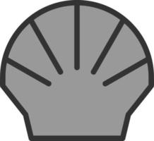 Shell Vector Icon Design