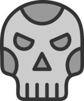 Skull Vector Icon Design