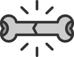 Bone Vector Icon Design
