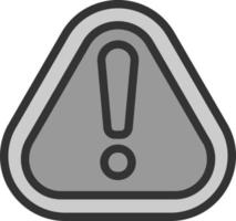 Warning Vector Icon Design