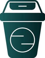 Trash Can Vector Icon Design