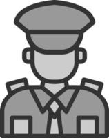 Policeman Vector Icon Design