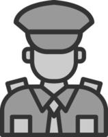 Policeman Vector Icon Design