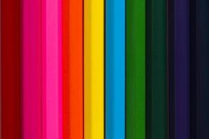 Colored pencils background. Abstract background from multi-colored pencil. photo