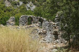 ciudad antigua de olympus en kumluca, antalya, turkiye foto