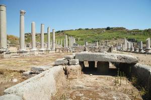 Perge Ancient City in Antalya, Turkiye photo